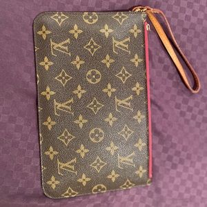 Pre owned LV Neverful Pochette in monogram